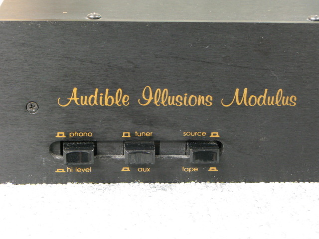 Audible Illusions ModulusⅡ　真空管プリアンプ　USA Audible Illusions ModulusⅡ 真空管プリアンプ USA Audible