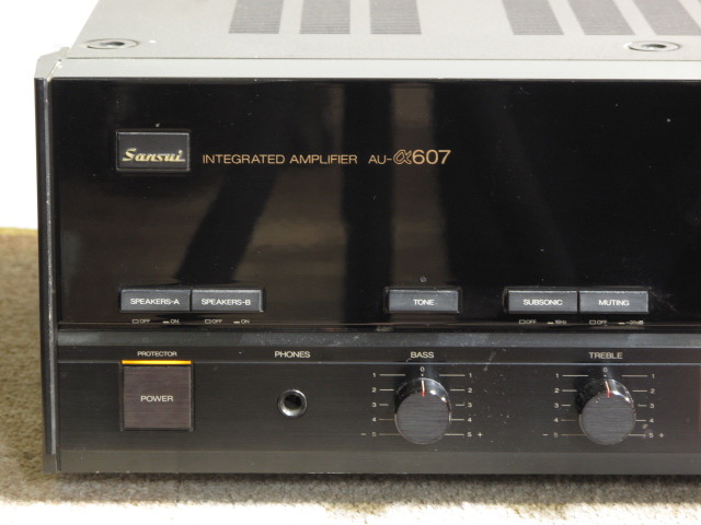 AU-α607 SANSUI - 中古オーディオ 高価買取・販売 ハイファイ堂