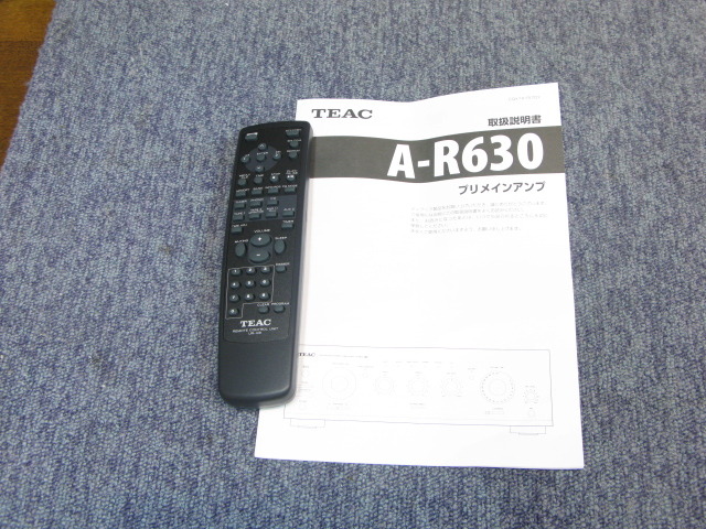 A-R630 TEAC - 中古オーディオ 高価買取・販売 ハイファイ堂