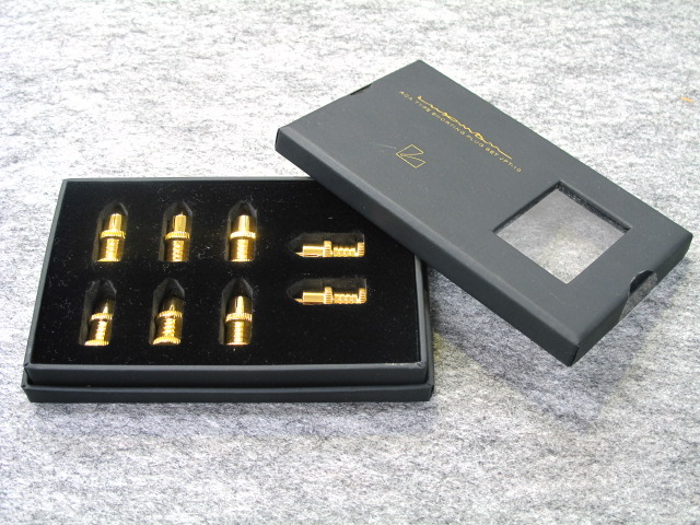 LUXMAN JPT-10 RCA ショートピン 8個セット 箱付き 製品情報