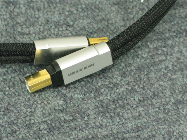 アコースティックリバイブ USB-1.0PLS1m中古日 Bランク】Acoustic Revive USB-1.0PL-TripleC 1.0m USBケーブル