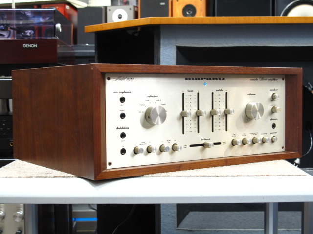 Marantz マランツmodel 1120 プリメインアンプ【希少動作品】 Model 1120 marantz - 中古オーディオ 高価買取・販売 ハイファイ堂