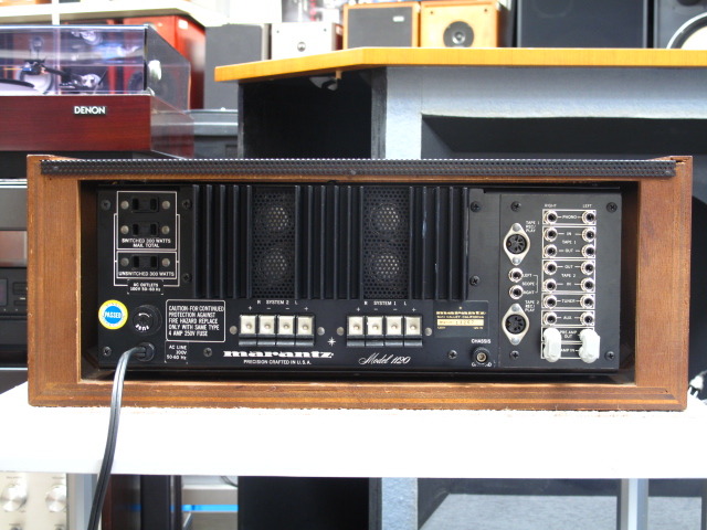 Marantz マランツmodel 1120 プリメインアンプ【希少動作品】 Marantz Model 1120の仕様 マランツ