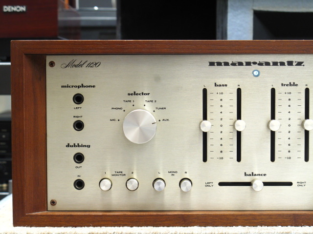Marantz マランツmodel 1120 プリメインアンプ【希少動作品】 整備済み動作品】Marantz model 1120 プリメインアンプ - メルカリ