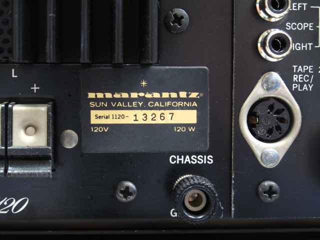 Model 1120 marantz - 中古オーディオ 高価買取・販売 ハイファイ堂