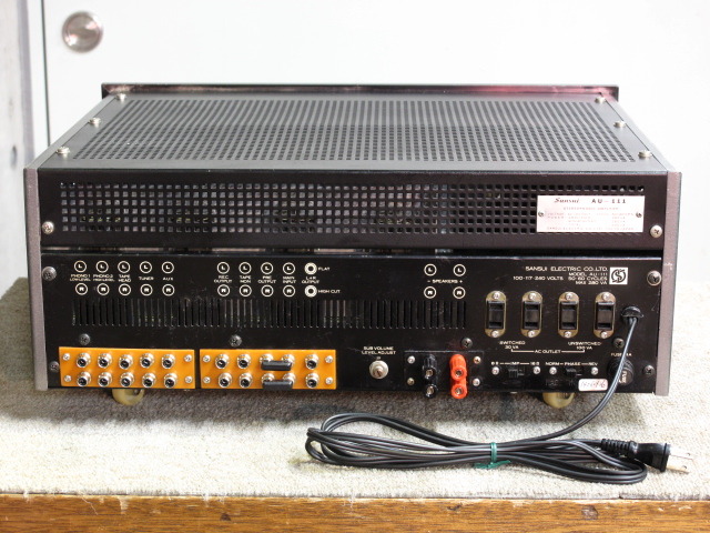AU-111 SANSUI - 中古オーディオ 高価買取・販売 ハイファイ堂