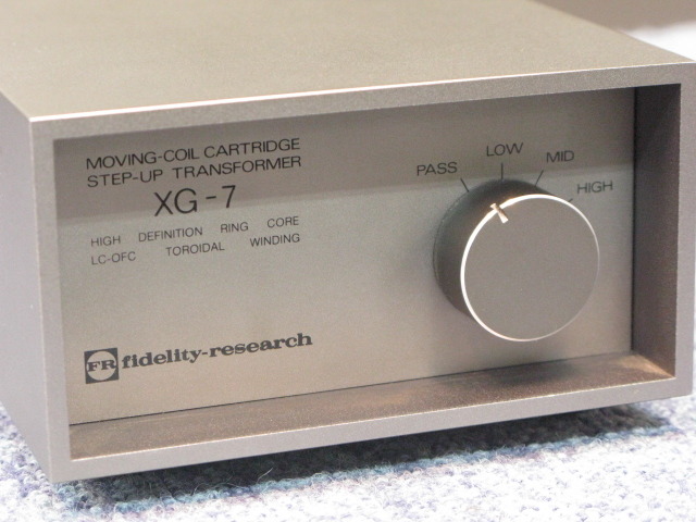 Fidelity Research XG-7 昇圧トランス Yahoo!オークション - Fidelity