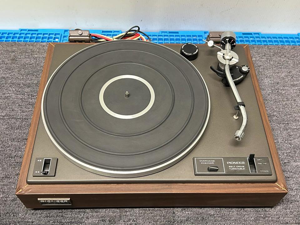 PIONEER レコードプレーヤー BELT DRIVE TURNTABLE PL-M12 PL-M12 PIONEER - 中古オーディオ 高価買取・販売 ハイファイ堂