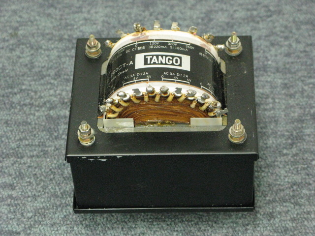 タンゴ　管球用電源トランス MS-200CT-A 中古品 MS-200CT-A TANGO - 中古オーディオ 高価買取・販売 ハイファイ堂