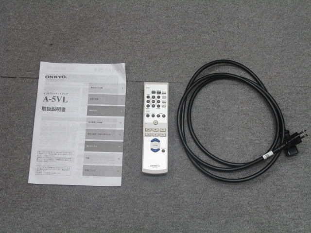 A-5VL ONKYO - 中古オーディオ 高価買取・販売 ハイファイ堂