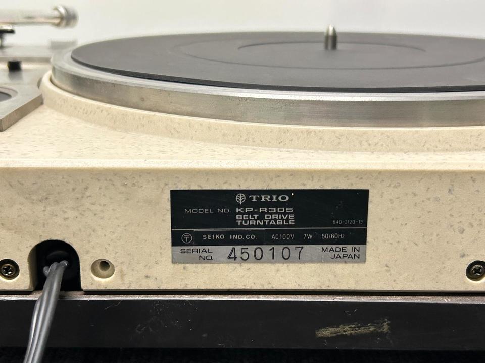 KP-R305 TRIO - 中古オーディオ 高価買取・販売 ハイファイ堂