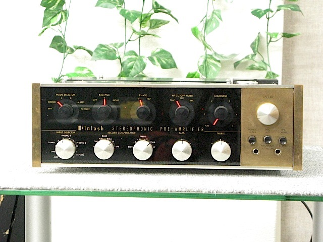 McIntosh マッキントッシュ C20 後期 Front Panel フロントパネル