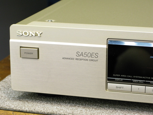 【美品・動作品】SONY SA50ES　定価44,000円　チューナー Amazon | SONY ソニー ST-SA50ES FM AMステレオチューナー (FM