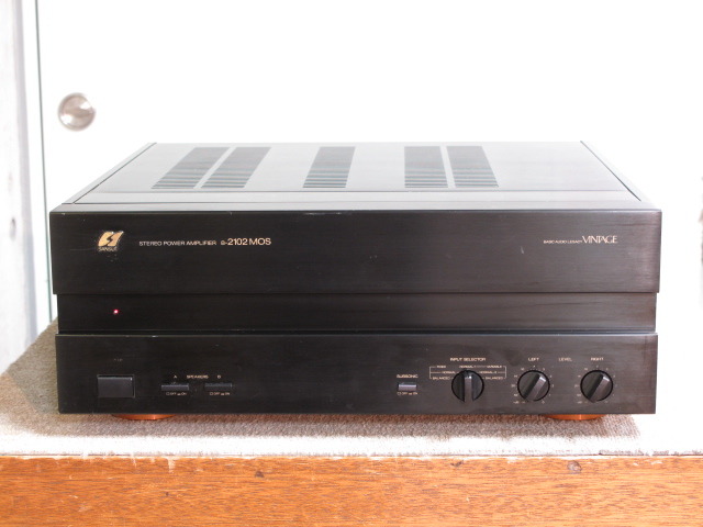 B-2102 MOS vintage SANSUI - 中古オーディオ 高価買取・販売 ハイファイ堂