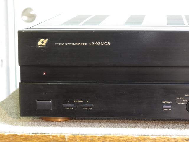 B-2102 MOS vintage SANSUI - 中古オーディオ 高価買取・販売 ハイファイ堂