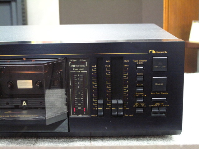 【O-2193】Nakamichi ナカミチ カセットデッキ RX-202 Nakamichi RX-202の仕様 ナカミチ