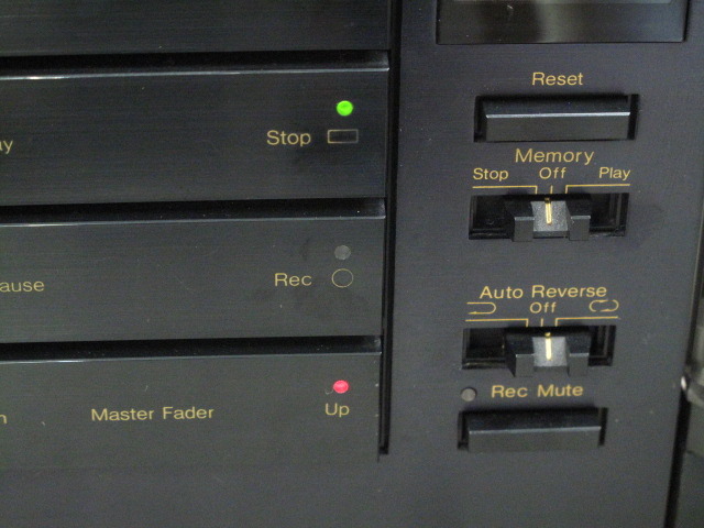 【O-2193】Nakamichi ナカミチ カセットデッキ RX-202 NAKAMICHI RX 202 AutoReverse 2 Head Cassette Vintage 1982 Hi End