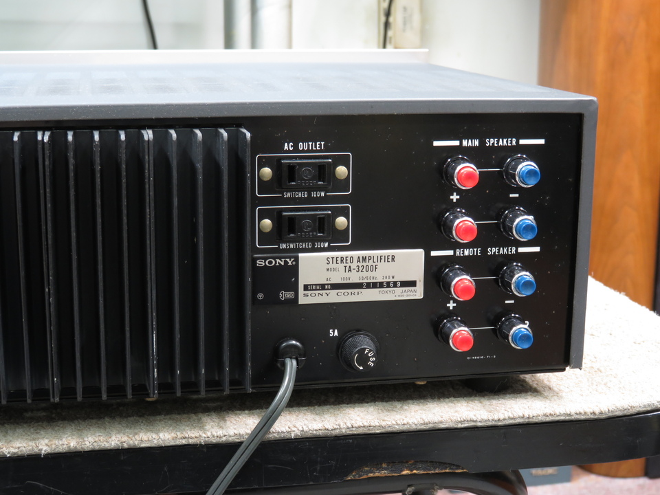 【定価︰￥80,000・1972年】 SONY　TA-3200F パワーアンプ TA-3200F SONY - 中古オーディオ 高価買取・販売 ハイファイ堂