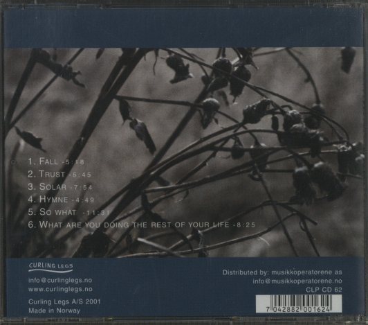 WHAT ARE YOU DOING THE REST OF YOUR LIFE/HELGE LIEN TRIO