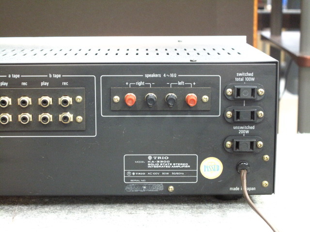 KA-3300 TRIO - 中古オーディオ 高価買取・販売 ハイファイ堂