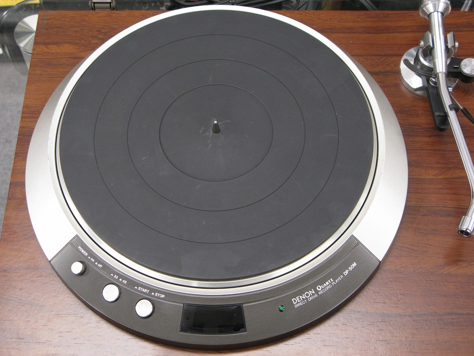 DP-50M Denon ダイレクト、マニュアルレコードプレイヤー動作品