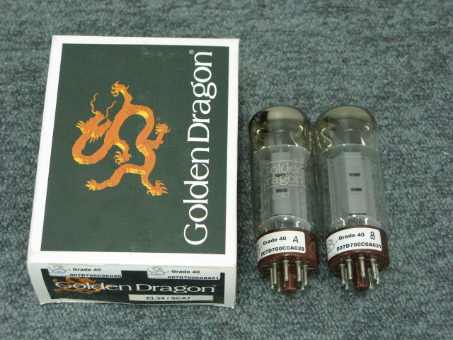 EL34/6CA7 GOLDEN DRAGON - 中古オーディオ 高価買取・販売