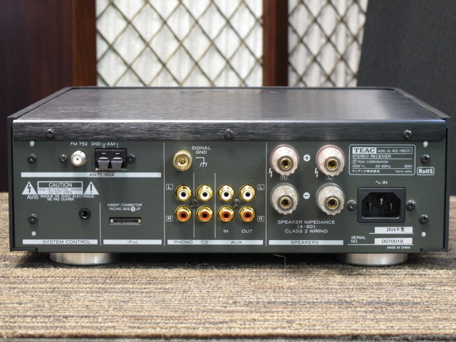 AG-H600 TEAC - 中古オーディオ 高価買取・販売 ハイファイ堂