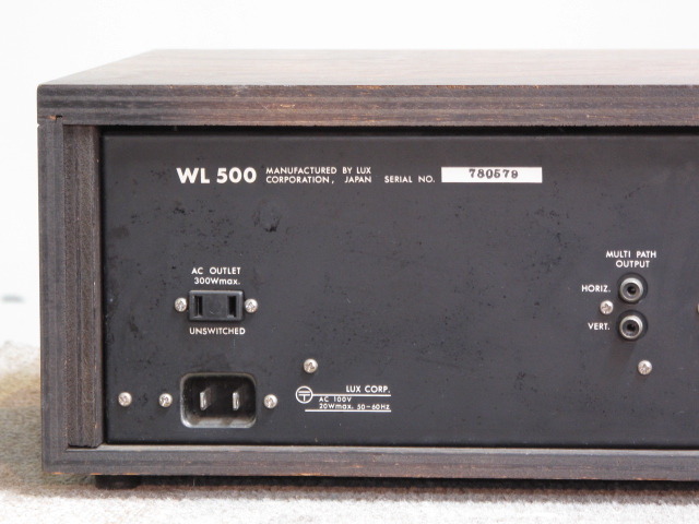 WL500 LUXMAN - HiFi-Do McIntosh/JBL/audio-technica/Jeff Rowland