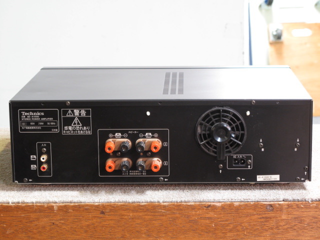 Technics ステレオパワーアンプ SE-A100 Technics SE-A100の仕様 テクニクス
