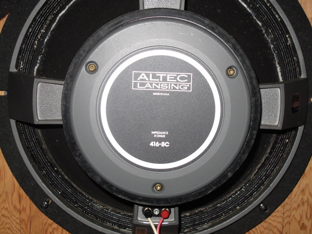 416-8Cオンケン型ダブルウーファー ALTEC - 中古オーディオ 高価買取