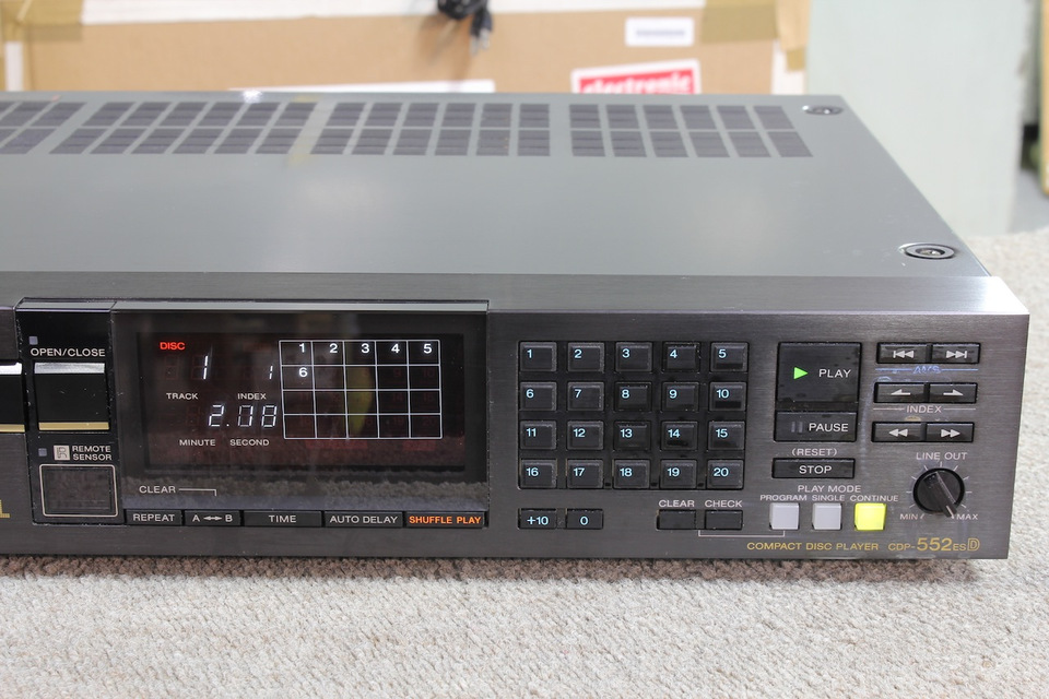 CDP-552ESD SONY - 中古オーディオ 高価買取・販売 ハイファイ堂
