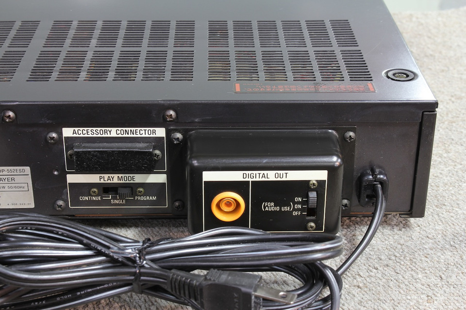 CDP-552ESD SONY - 中古オーディオ 高価買取・販売 ハイファイ堂