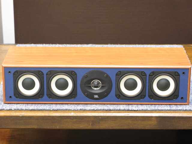 オーディオ JBL センタースピーカー 2ウェイ A25C 木目 動作確認済み 
