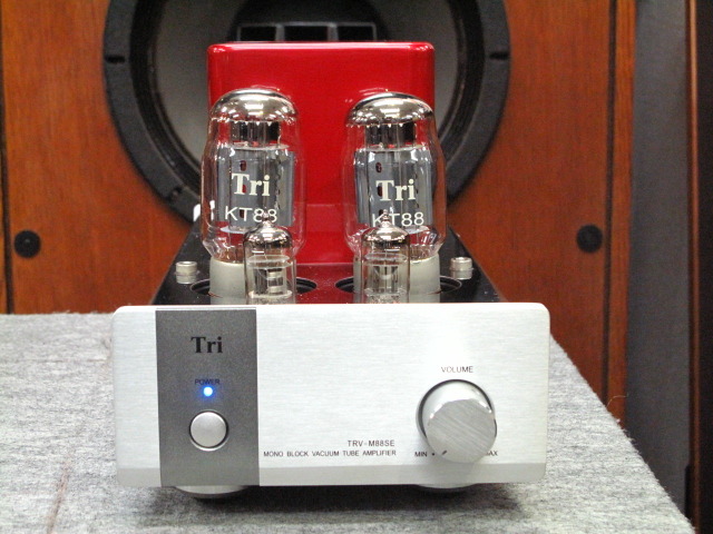 トライオード、メンテ済み TRV-A88SE 美品完動品 JJ真空管 真空管アンプ トライオード TRV-A88SE - 日常～おまけ雑記～