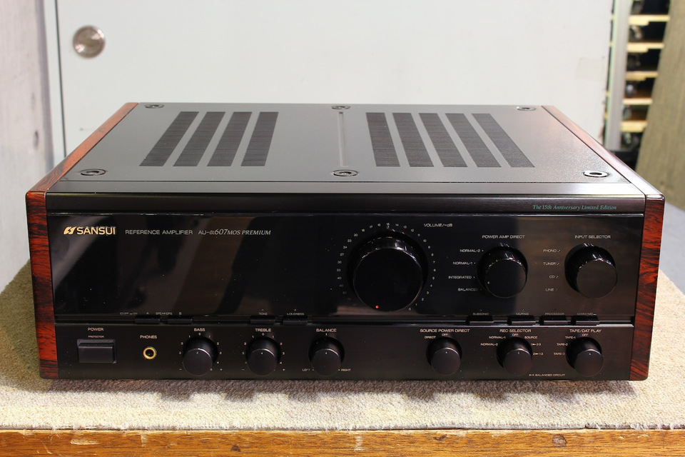 SANSUI AU-α607 MOSPREMIUM 15周年記念 AU-α607 MOS PREMIUM SANSUI - 中古オーディオ 高価買取・販売