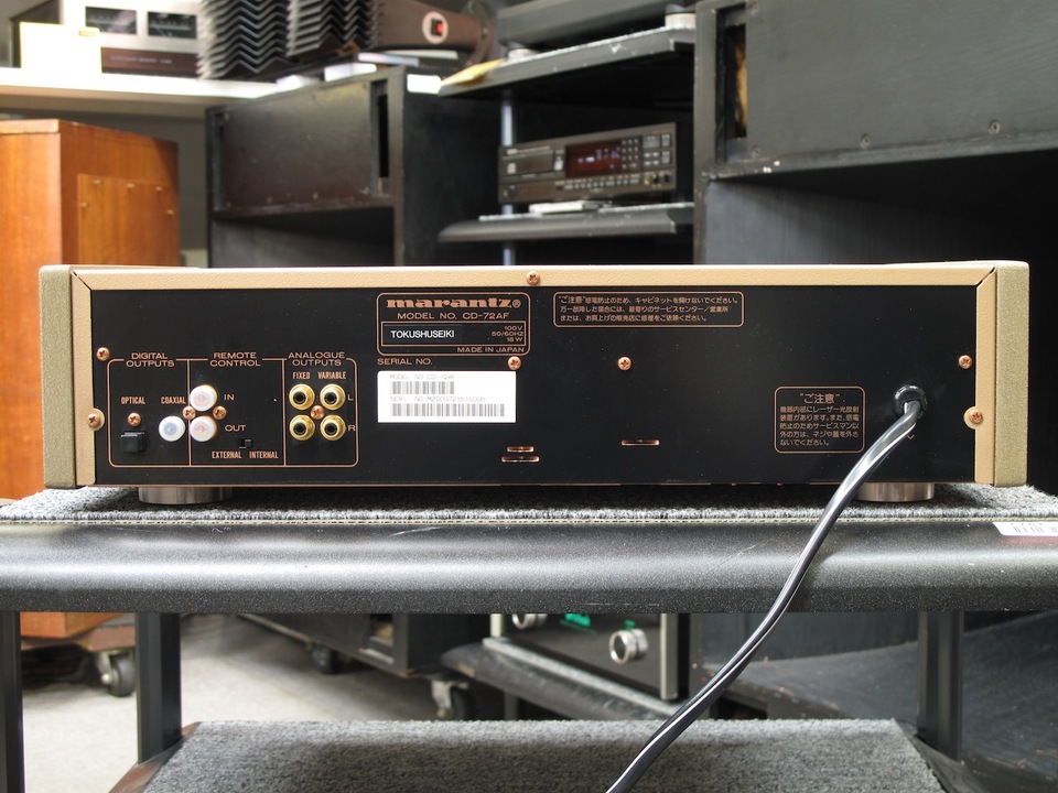 CD-72AF marantz - 中古オーディオ 高価買取・販売 ハイファイ堂
