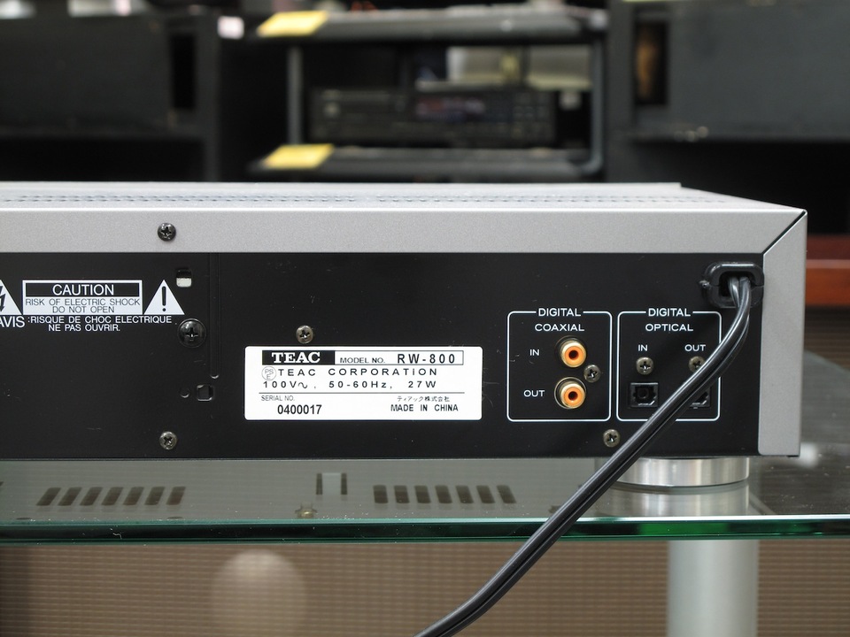 RW-800 TEAC - 中古オーディオ 高価買取・販売 ハイファイ堂