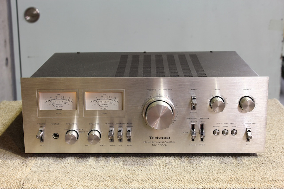 Technics プリメインアンプ SU-7700 テクニクス 動作品 Technics SU-7700の仕様 テクニクス