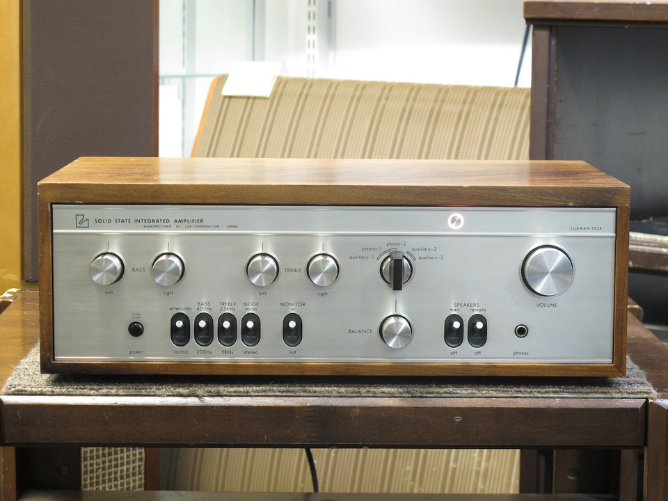 r*c様 LUXMAN SQ503X オークション 整備済み動作品 SQ503X LUXMAN - 中古オーディオ 高価買取・販売 ハイファイ堂