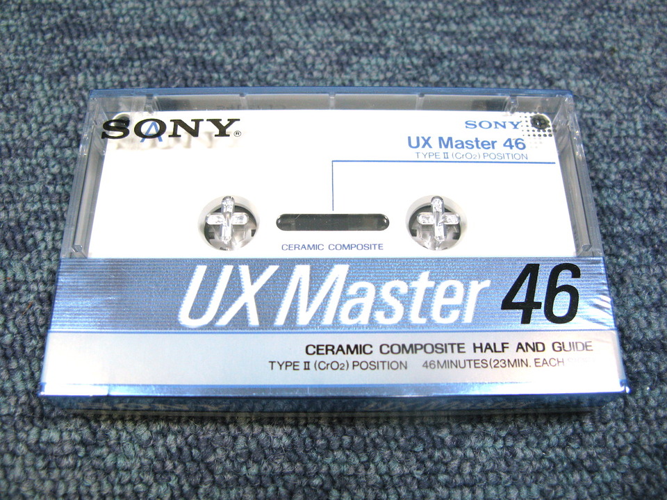 非売品】SONY オーディオカセットテープ l Master46 空色 【公式 非売品】SONY オーディオカセットテープ l Master46 空色 【公式