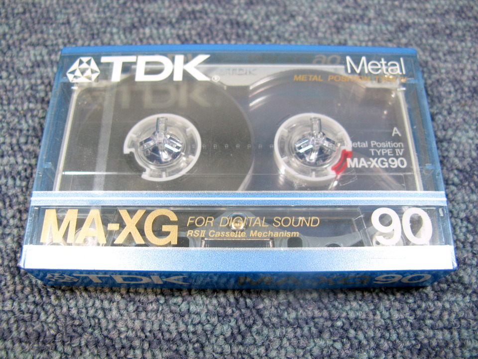新品未開封 TDK MA-XG90 メタルテープ(稀少/カセットテープ/TDK 新品未開封 TDK MA-XG90 メタルテープ(稀少/カセットテープ/TDK