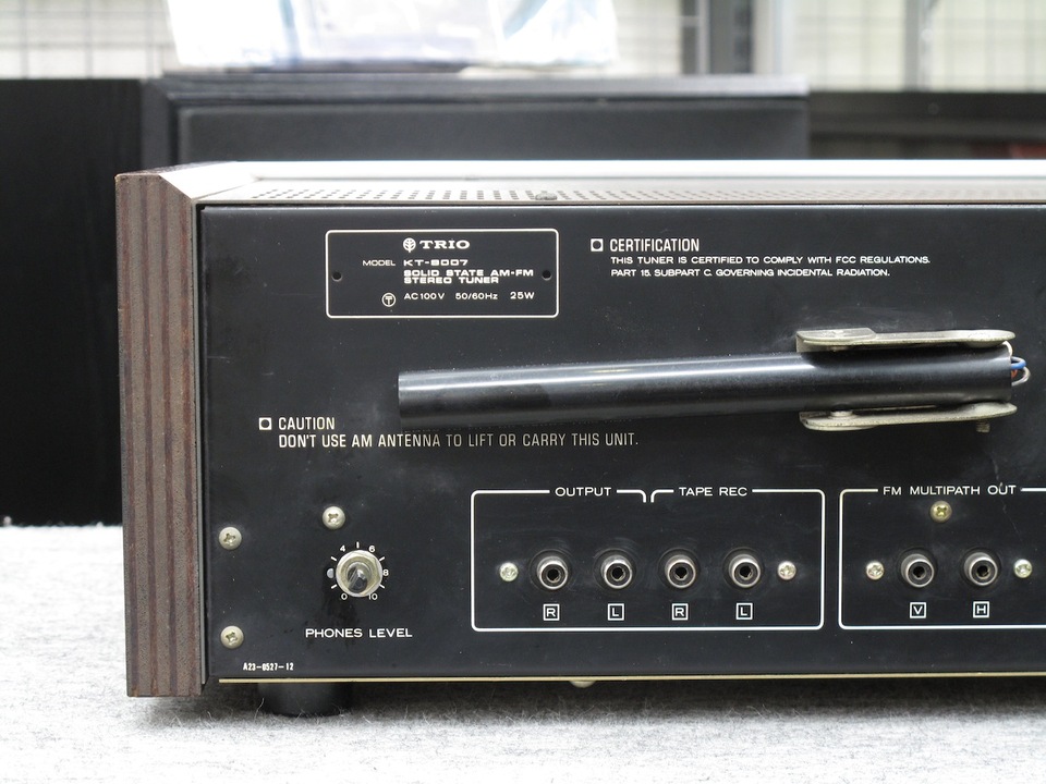 TRIO トリオ FM⁄AMチューナー ファンクションインジケーター 4ch DET