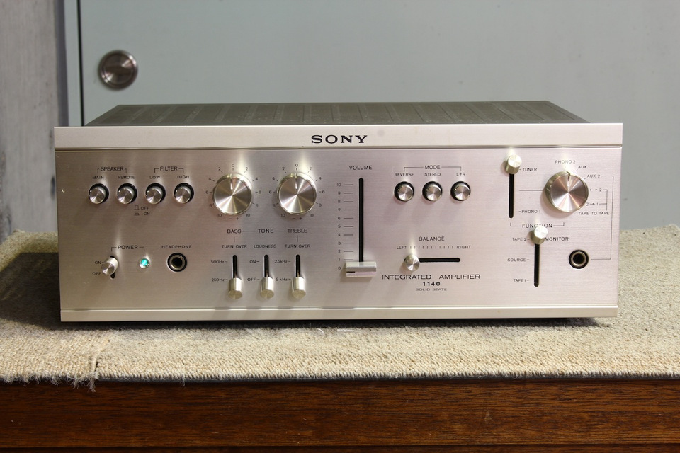 【音出確認済】SONY TA-1140プリメインアンプ SONY TA-1140の仕様 ソニー