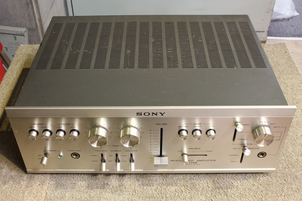 【音出確認済】SONY TA-1140プリメインアンプ SONY TA-1140の仕様 ソニー