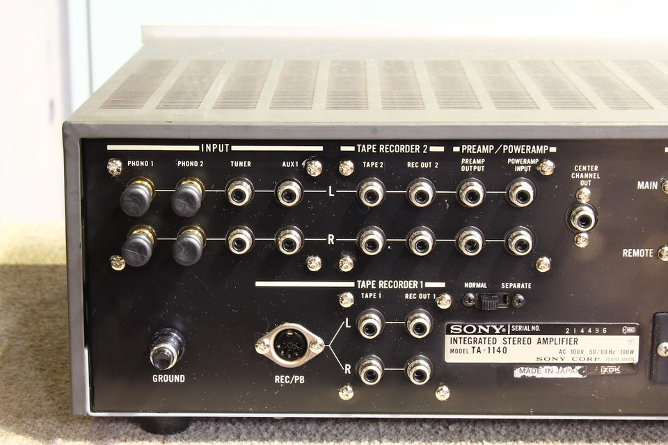 TA-1140 SONY - 中古オーディオ 高価買取・販売 ハイファイ堂