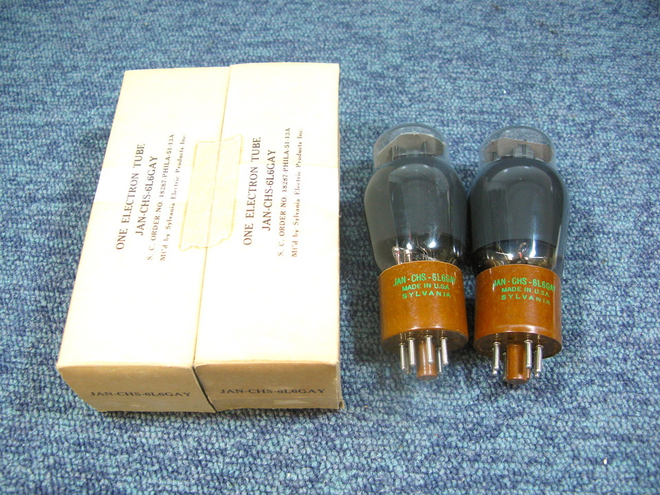6L6GAY SYLVANIA - 中古オーディオ 高価買取・販売 ハイファイ堂