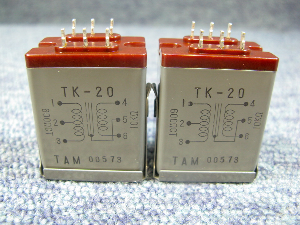 タムラトランスTN-6 インプットトランス 2個　未使用品 Yahoo!オークション - TK-1311 タムラ 希少インプット ライン