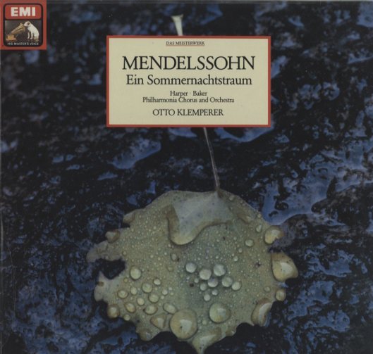 英Columbia SAX2393 メンデルスゾーン「真夏の夜の夢」 クレンペラー