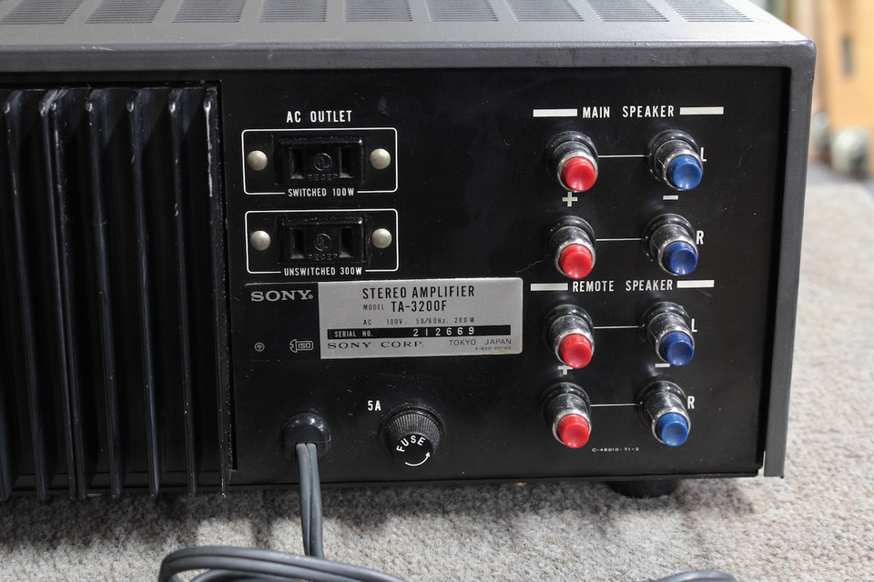 TA-3200F SONY - 中古オーディオ 高価買取・販売 ハイファイ堂
