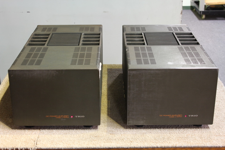 TRIO L-07MII モノラルパワーアンプ 現状品 TRIO L-07MII モノラルパワーアンプ 現状品 TRIO L-07MII モノラル
